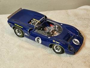 lot 68I image: 118 Exoto 1966 Lola T70 MkII Sunoco Special  Roger Penske Chevrolet  Highly Detailed Diecast Racer