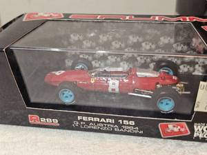 lot 200C image: Lot of 9 Brumm 143 Die-Cast Racing Cars  Ferrari  Alfa Romeo  Lancia  Vintage Italian Collector Models