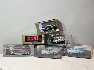 lot 200F image: Large Collection of Vitesse 143 Die-Cast Model Cars  Limited Edition  12-Piece Group