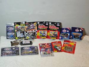 lot 202A image: Lot of Racing Champions & Action Racing Collectibles  NHRA Funny Cars, World of Outlaws Sprint Cars, Limited Editions (1990s)