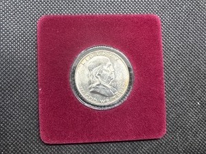 lot 86 image: 1953-D Brilliant Uncirculated Silver Franklin Half Dollar