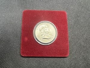 lot 88 image: 1959-D Brilliant Uncirculated Silver Franklin Half Dollar