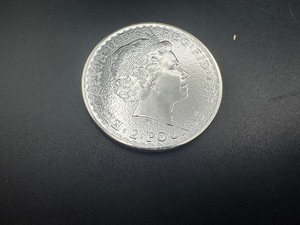 lot 46 image: 2015 BU Silver 2 Pound British Coin - 1 Oz. of Silver