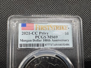 2021-CC Privy Morgan Silver Dollar PCGS MS69 First Strike