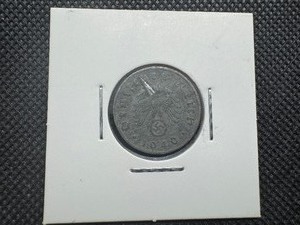 lot 98 image: 1940 Third Reich Germany 10 Reichspfennig