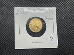 2022  BU $5.00 Gold Eagle (1/10 Ounce) of .999 Gold