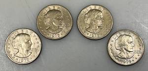 lot 16 image: Susan B Anthony (Blob)One Dollar Coins