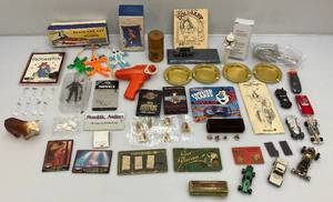 lot 21 image: Misc. Vintage Collectibles Including Miniature Die Cast And More