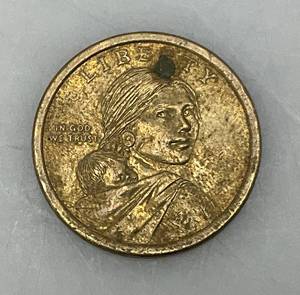 lot 22 image: 2009 Sacagawea Three Sisters Dollar Coin (No Date)