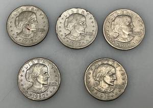 lot 23 image: Misc. Susan B Anthony Dollar Coins