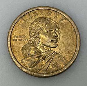 lot 26 image: 2009 Sacagawea Three Sisters Dollar Coin (No Date)