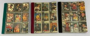 lot 35 image: Misc. NASCAR Trading Card Sets In Albums