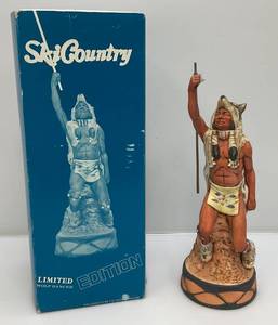 lot 46 image: Vintage Sky Country Limited Edition Wolf Dancer Decanter In Original Box