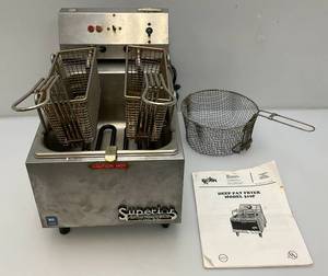 lot 53 image: Superior Products Double Basket Fryer