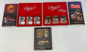 lot 79 image: Wheels Brand (DALE EARNHARDT) Viper & Mom N Pops Super Premium 3 Card Sets (NIB) And More