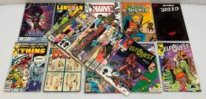 lot 87 image: Misc. Vintage Comics Including THE THING And More