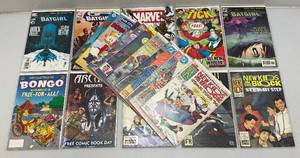 lot 93 image: Misc. Vintage Comics Including Bat Girl And More (Bagged And Carded)