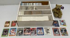 lot 105 image: Misc. Unsorted Baseball Cards Some In Protective Sleeves