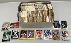 lot 110 image: Misc. Unsorted Sports Cards Some In Protective Sleeves