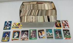 lot 111 image: Misc. Unsorted Sports Cards