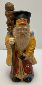 lot 171 image: Vintage Japanese Sake Good Luck God Empty Decanter 10 12