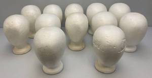 lot 179 image: Group Of Styrofoam Head Displays