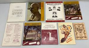 lot 228 image: Misc. Vintage Paper Items Including Minnesota University Sports Programs And More