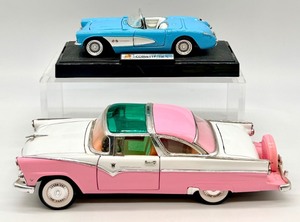 lot 65 image: Corvette (1957) & Crown Victoria (1955) Die-Cast Models