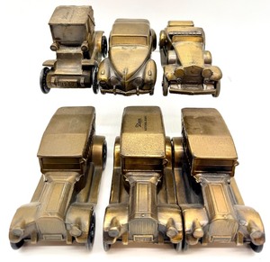 lot 83 image: Vintage Zapp National Bank Die-Cast Cars & Bank Trucks Toy Lot