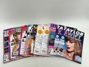 lot 144 image: Taylor Swift Magazine, Puzzle, and Coloring Book Collection