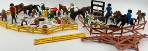 lot 7 image: Playmobil Farm Animal Figures and Accessories Lot