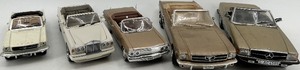 lot 115 image: Lot of 5 Die-Cast Convertible Model Cars Including Ford Mustang 1964 12