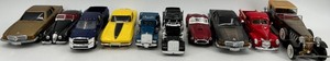 lot 125 image: Set of 10 Assorted Die-Cast Model Cars and Trucks