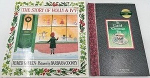 lot 139 image: 2 Christmas Books The Story of Holly & Ivy and A Cup of Christmas Tea (Signed)