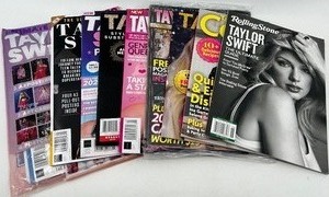 lot 143 image: Taylor Swift Magazine Collection with Fan Packs, Poster Mags, and Special Editions