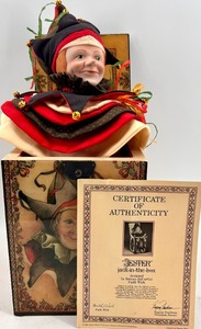 lot 35 image: Jester Jack-In-The-Box - Faith Wick Limited Edition 2,500