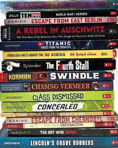 lot 56 image: Scholastic Books Lot - 16 YA & Childrens Titles