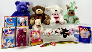 lot 183 image: Plush Toys - Ty Beanie Buddies & Beanie Babies Lot