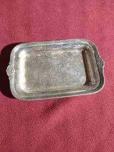 lot 88 image: Sterling Silver Tray - 69 Grams