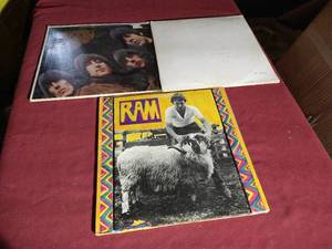 lot 120 image: (3) Beatles & Paul McCartney LP Albums