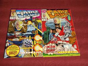 lot 127 image: Complete Marvel Cable 2-Comic Mini Series