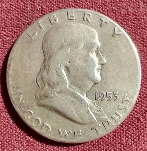 lot 149 image: 1953-S Franklin Half Dollar