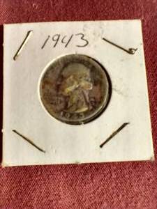 lot 197 image: 1943 90% Silver Quarter