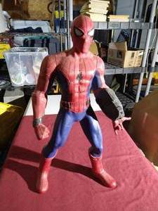 lot 203 image: Large Electronic Spiderman Action Figure