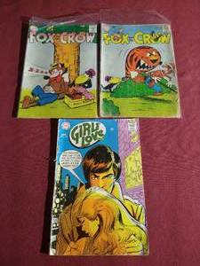 lot 210 image: (3) Vintage DC 12c Comics