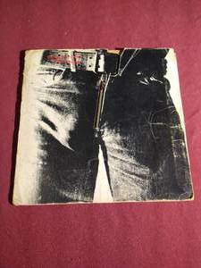 lot 246 image: Rolling Stones Sticky Fingers LP Album