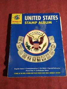 lot 260 image: 1968 Stamp Album With Early 1900s Stamps