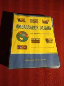 lot 291 image: Vintage Stamp Album