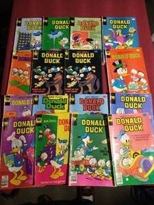 lot 317 image: (16) Vintage Whitman Donald Duck Comics