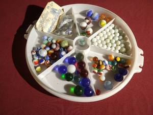 lot 326 image: Large Tray of Marbles